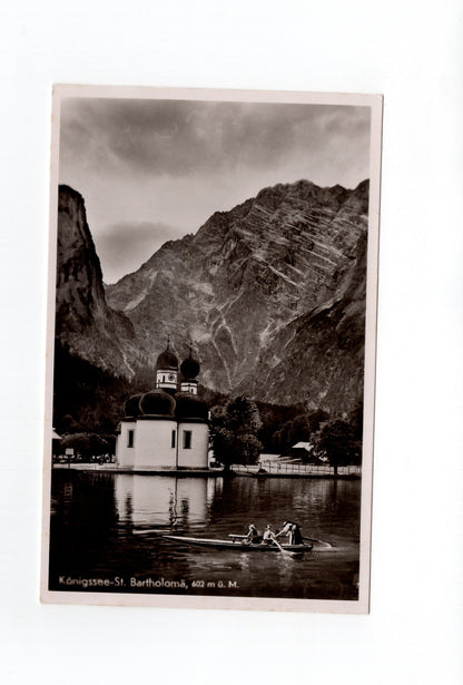 Ansichtskarte Königssee / St. Bartholomä