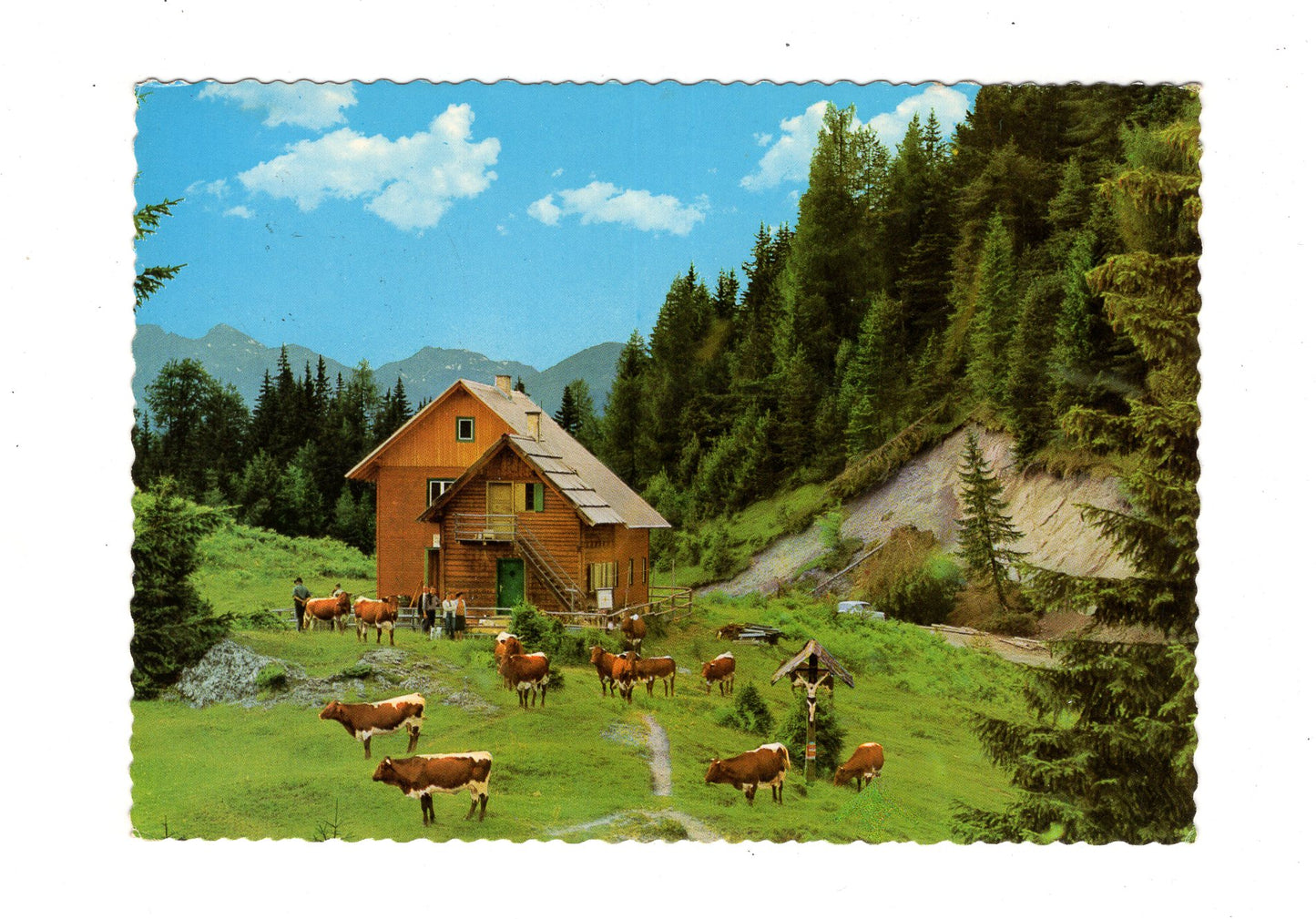Ansichtskarte Naggleralm / Kärnten / Österreich