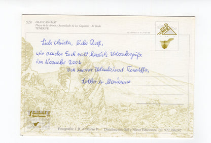 Ansichtskarte Teneriffa / Spanien