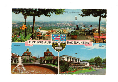 Ansichtskarte Bad Nauheim / Sprudelhof / Kurhaus +++