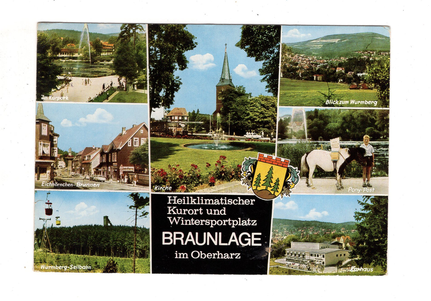 Ansichtskarte Braunlage / Oberharz / Kurhaus +++ / J1-61