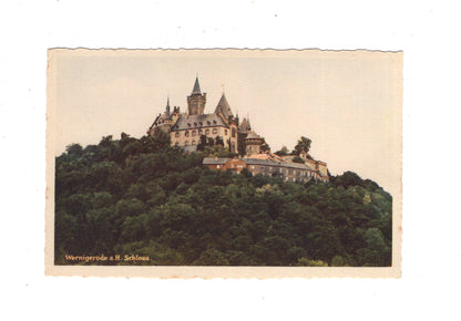 Ansichtskarte Wernigerode / Harz / Schloss / K1-54