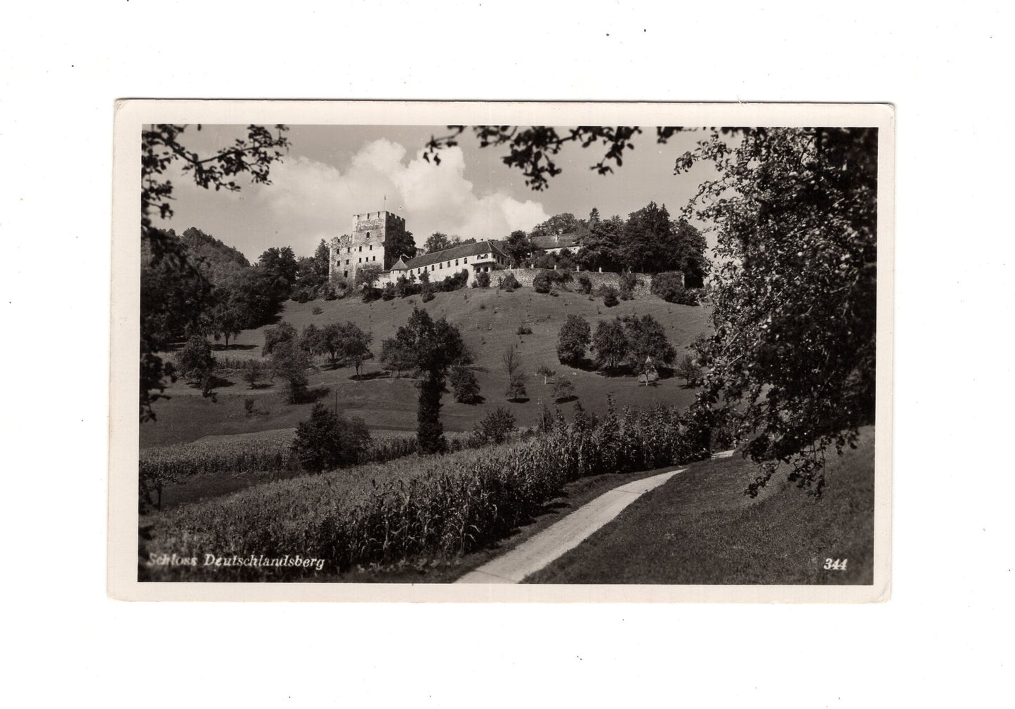 Ansichtskarte Schloss Deutschlandsberg / Österreich