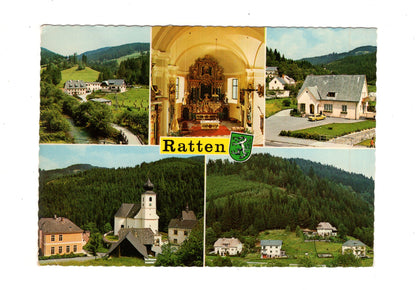Ansichtskarte Ratten / Oststeiermark / Steiermark / Österreich