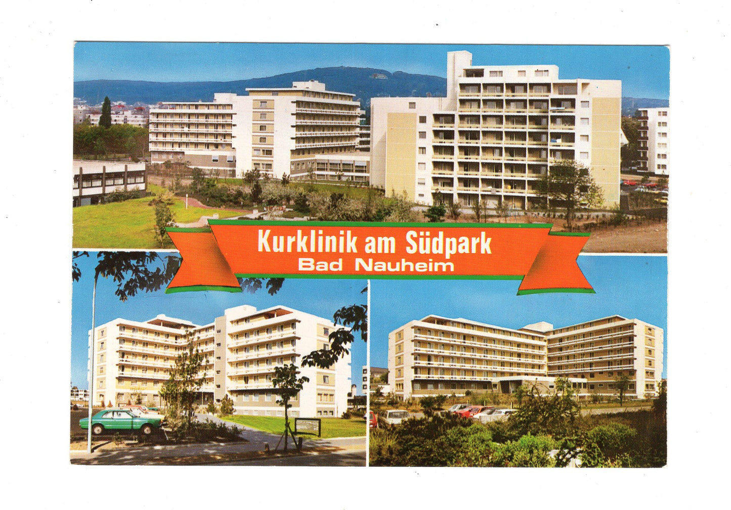 Ansichtskarte Bad Nauheim / Kurklinik am Südpark