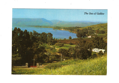 Ansichtskarte Tiberias-See / Israel
