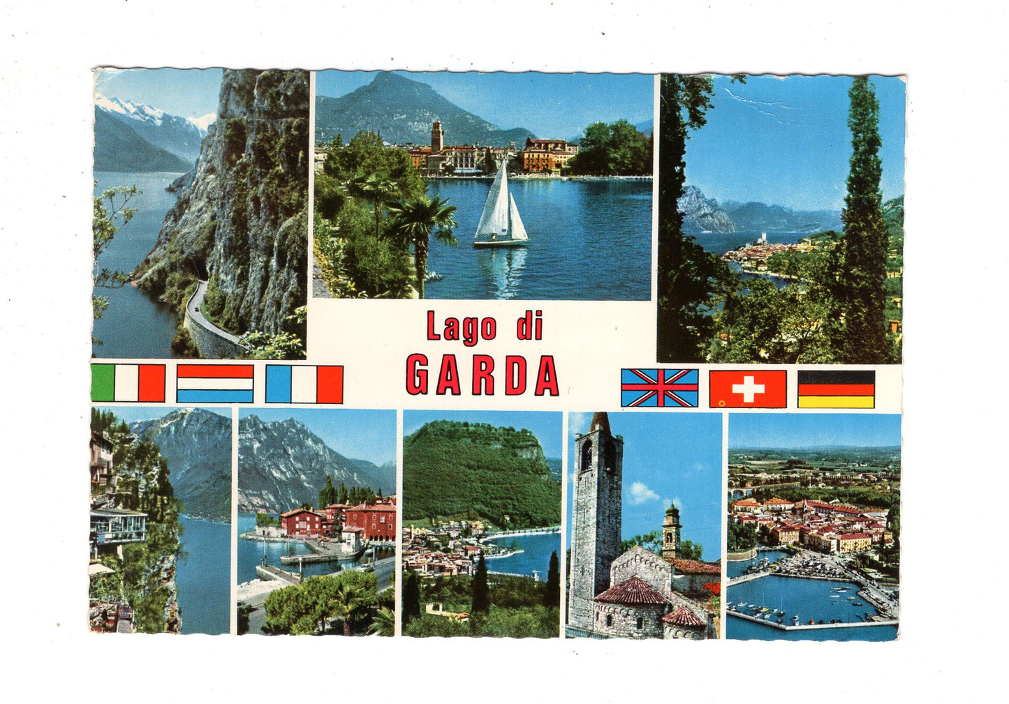 Ansichtskarte Lago di Garda / Italien