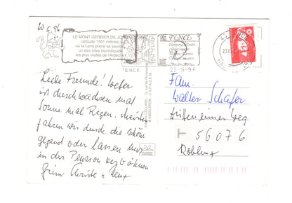 Ansichtskarte Le Mont Gerbier de Jonc / Frankreich