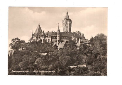 Ansichtskarte Wernigerode / Harz / Schloss / K1-54