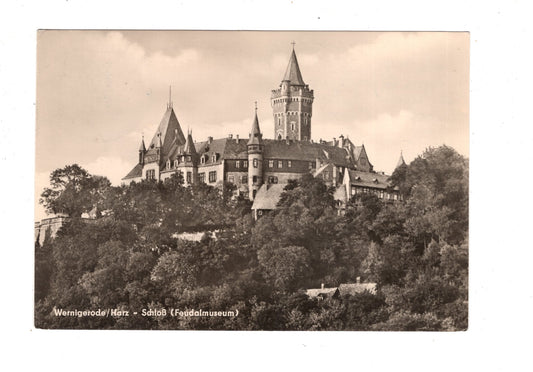 Ansichtskarte Wernigerode / Harz / Schloss / K1-54