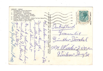 Ansichtskarte Merano Meran / Italien