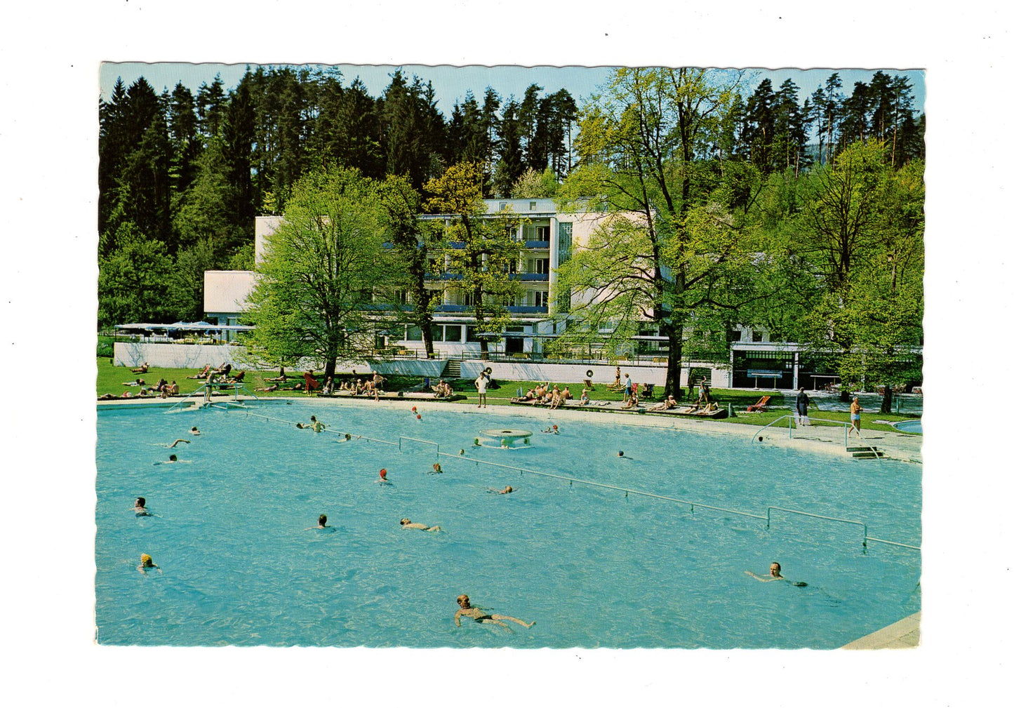 Ansichtskarte Kurhotel Karawankenhof / Warmbad-Villach / Kärnten / Österreich