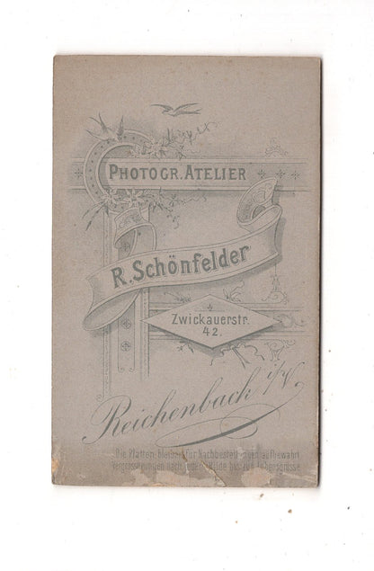 Fotografie Feine Dame - Reichenbach im Vogtland 1890er