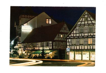 Ansichtskarte Bad Herrenalb / Schwarzwald / Mönchs Posthotel und Klosterschänke