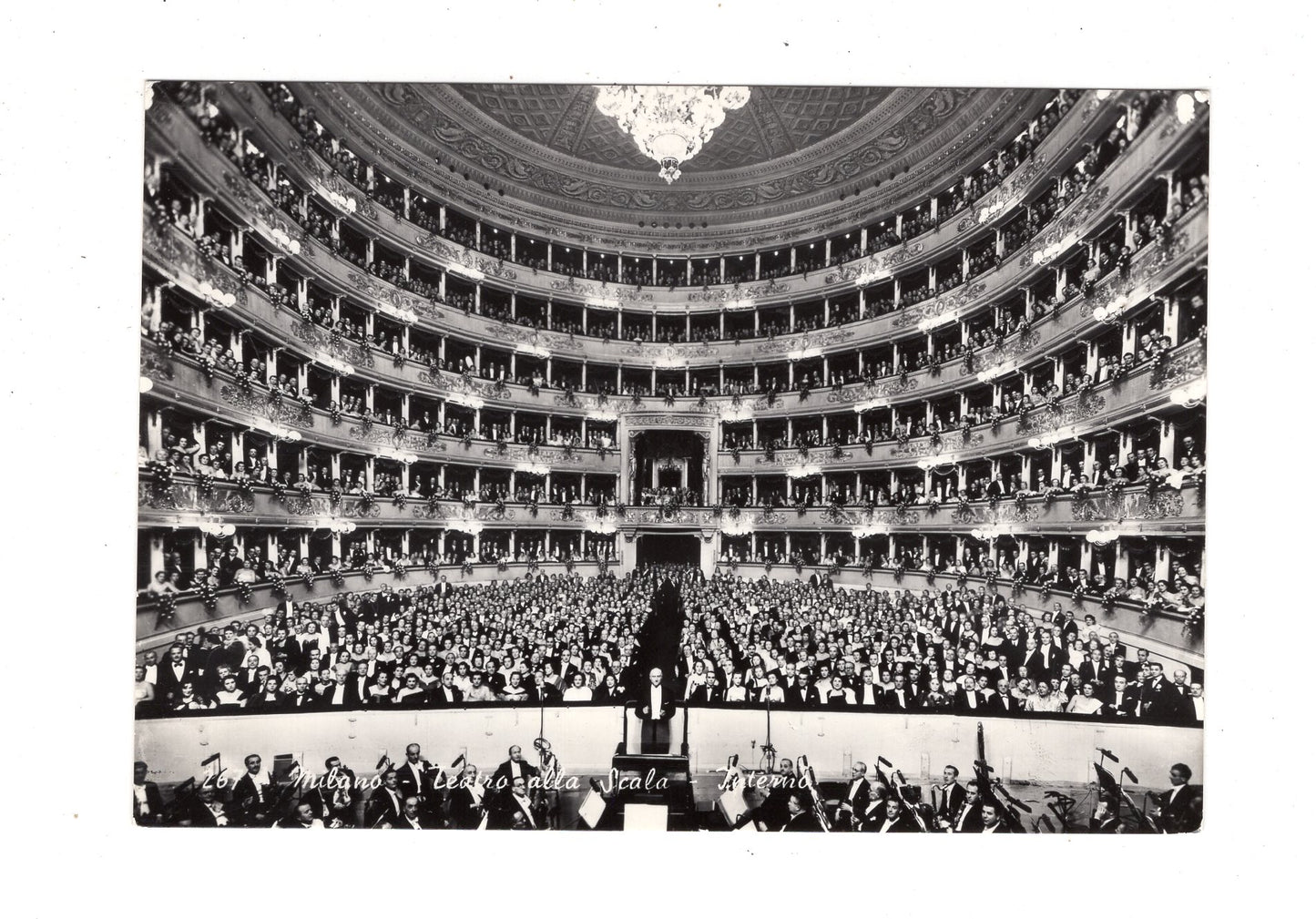 Ansichtskarte Mailand Milano / Teatro alla Scala / Italien / N1-60