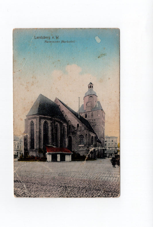 Ansichtskarte Landsberg an der Weichsel / Górowo Iławeckie - 1922 / Polen