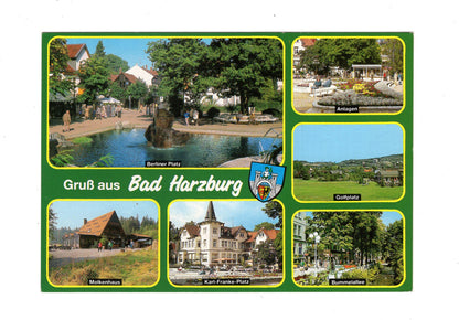 Ansichtskarte Bad Harzburg / Berliner Platz / Golfplatz +++