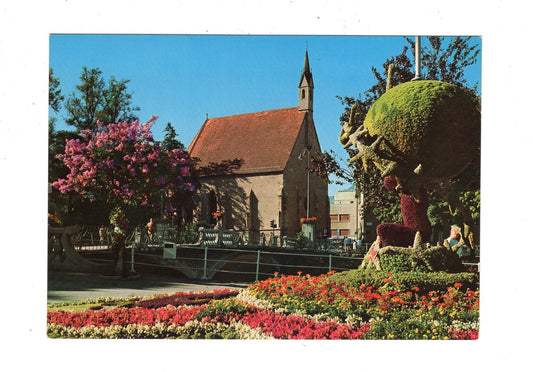 Ansichtskarte Meran / Kurpromenade und Hl. Geistkirche / Italien