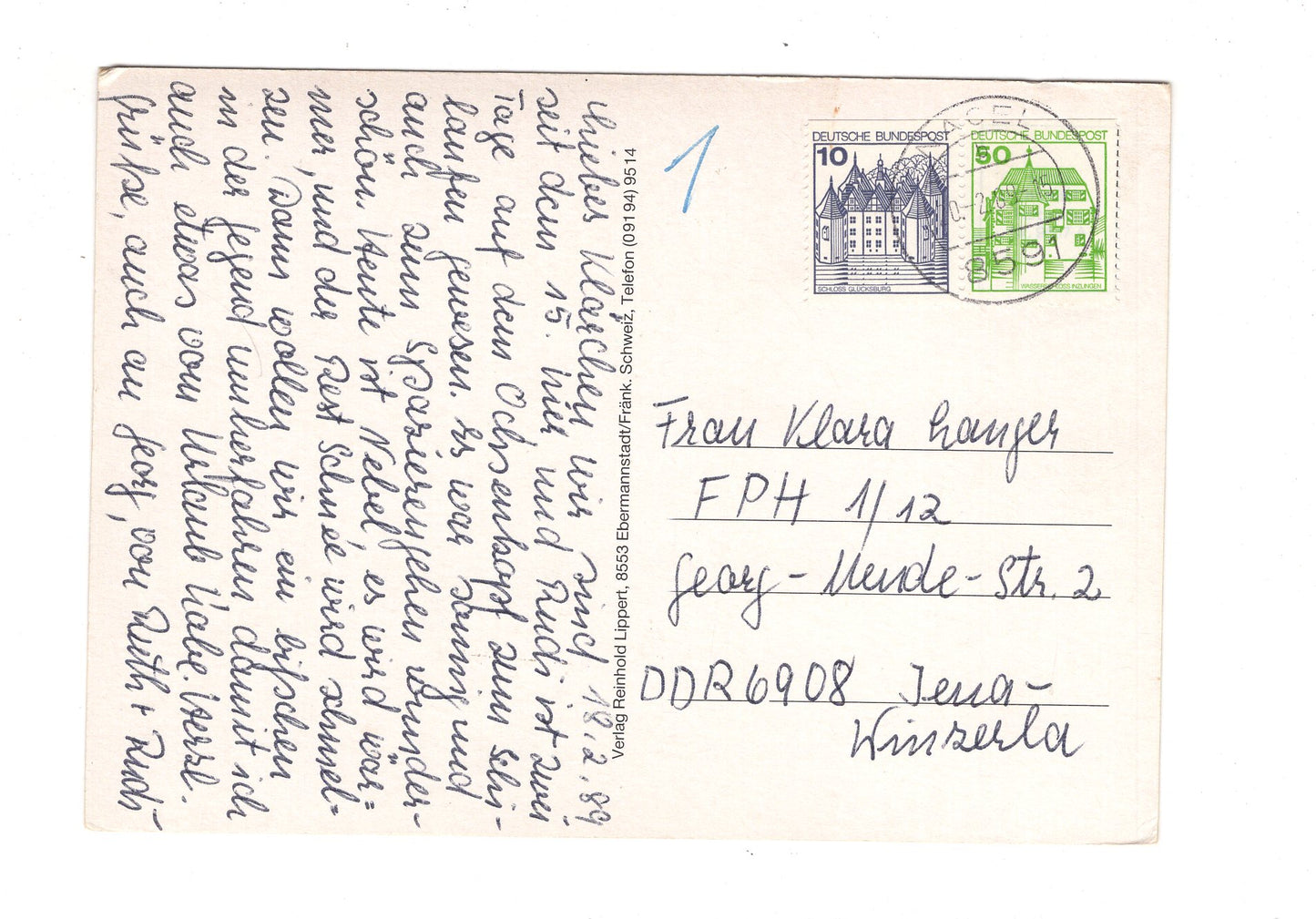 Ansichtskarte Nagel im Fichtelgebirge / H1-67