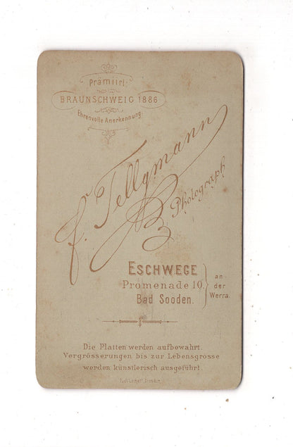 Fotografie Feines Paar - Eschwege / Bad Sooden 1880er