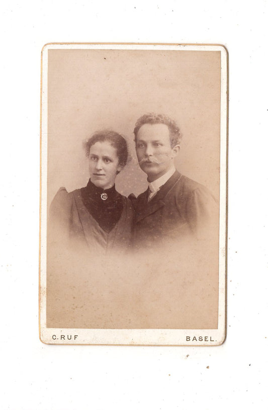 Fotografie Feines Paar - Basel 1891