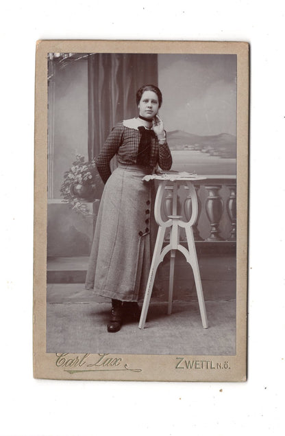 Fotografie Feine Dame - Zwettl 1900er