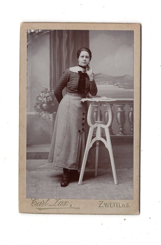 Fotografie Feine Dame - Zwettl 1900er