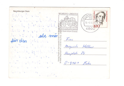 Ansichtskarte Naumburg / Naumburger Dom / H1-67