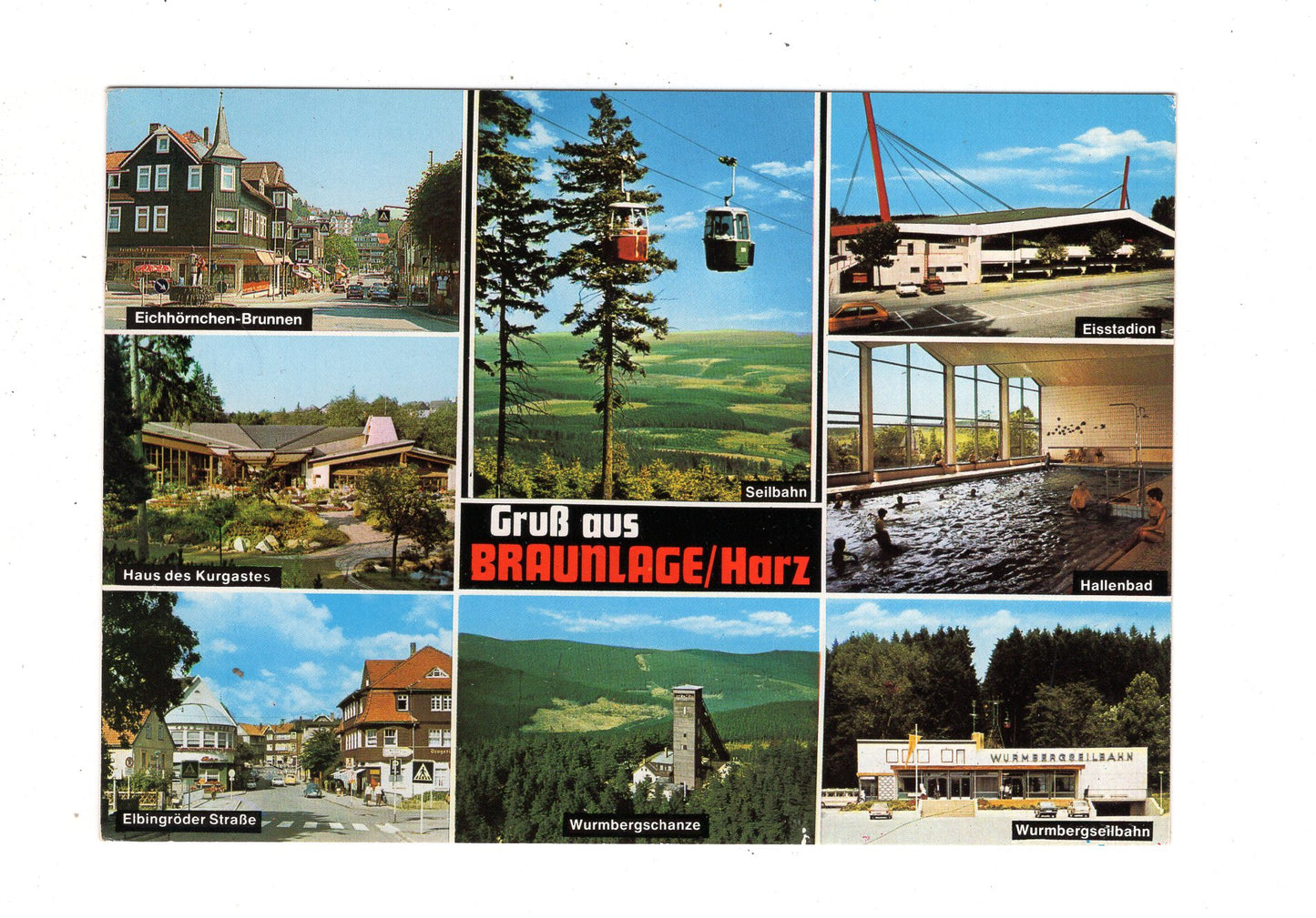 Ansichtskarte Braunlage / Oberharz / Haus des Kurgastes +++ / J1-61