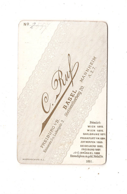 Fotografie Feines Paar - Basel 1891