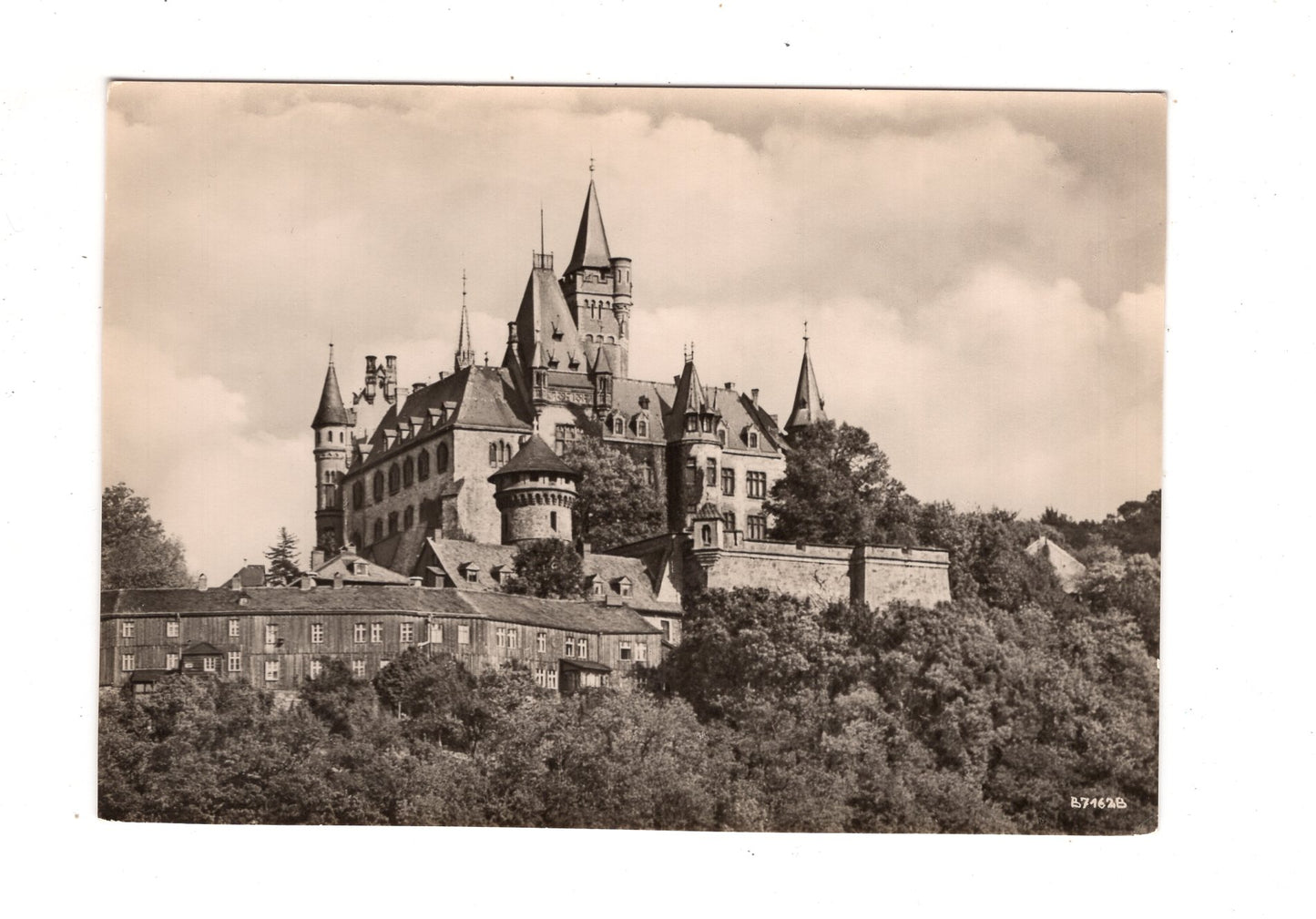 Ansichtskarte Wernigerode / Harz / Schloss / K1-54