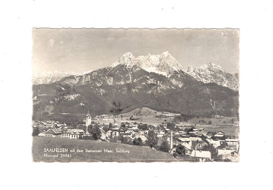 Ansichtskarte Saalfelden / Österreich