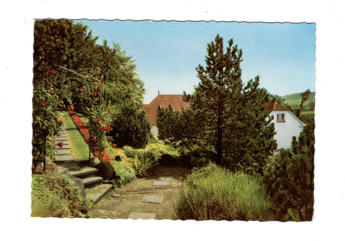 Ansichtskarte Bad Senkelteich bei Vlotho an der Weser