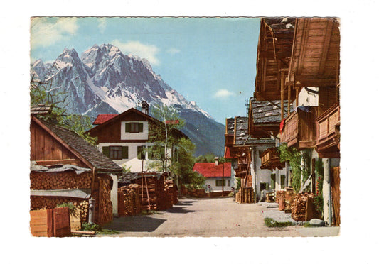 Ansichtskarte Die Frühlingstraße in Garmisch-Partenkirchen / G1-54