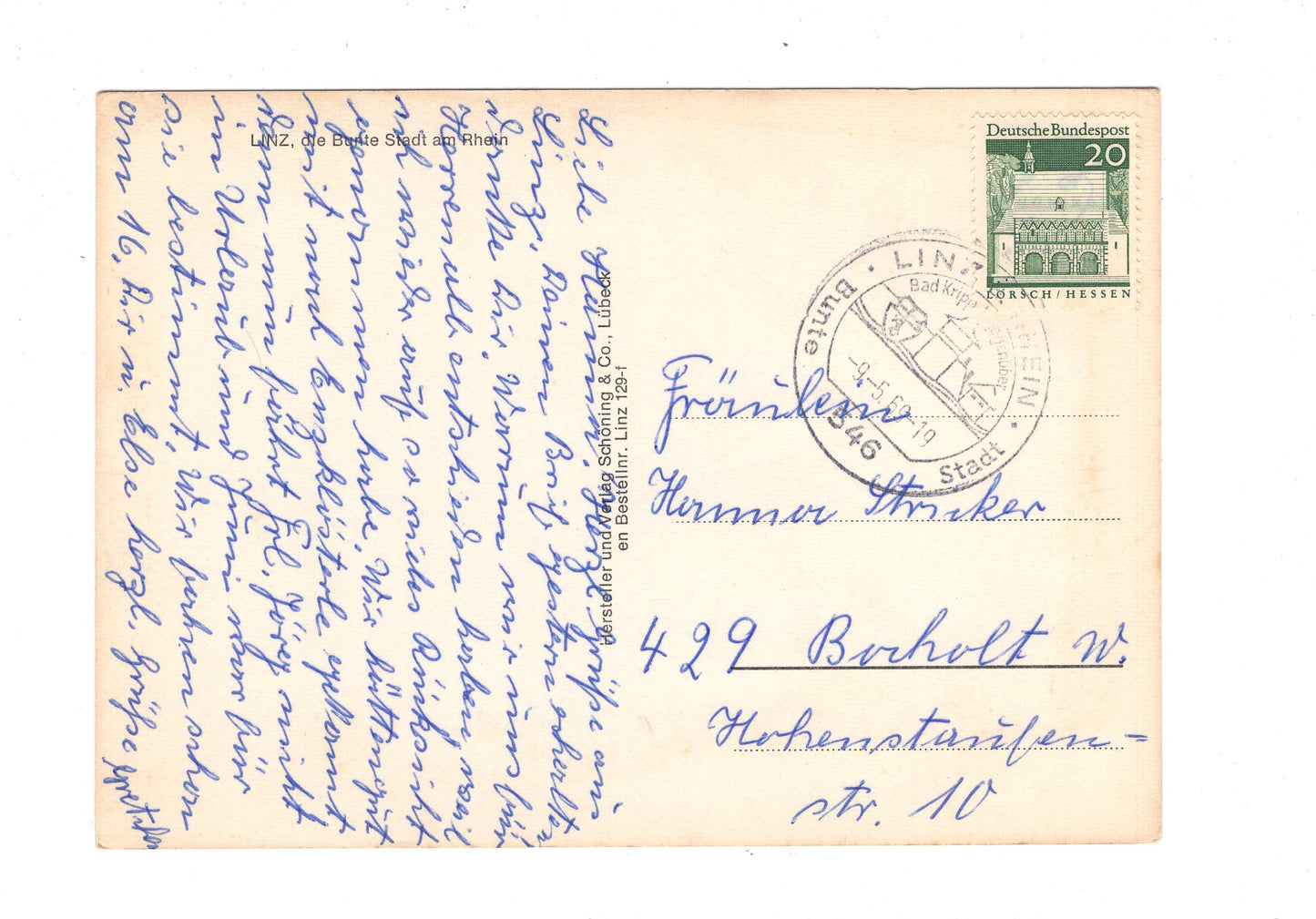 Ansichtskarte Linz - die bunte Stadt am Rhein / H1-67