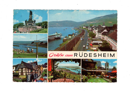 Ansichtskarte Rüdesheim am Rhein
