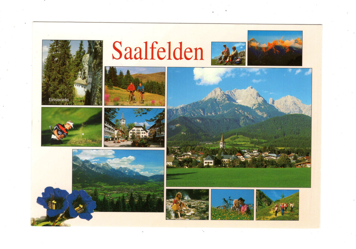 Ansichtskarte Saalfelden / Salzburger Land / Österreich