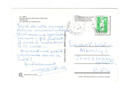 Ansichtskarte Centre Helioclimatique Cerdagne / Frankreich