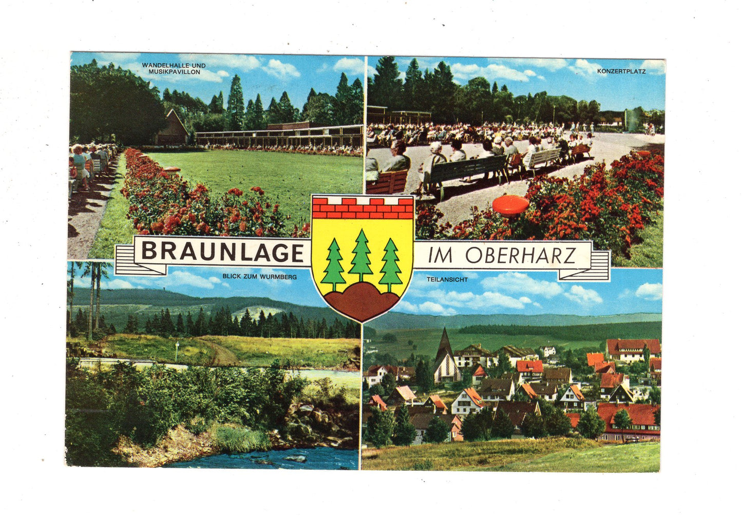 Ansichtskarte Braunlage / Oberharz / Konzertplatz +++ / J1-61