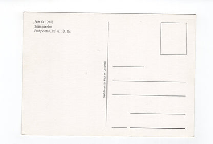 Ansichtskarte Stift St. Paul / Stiftskirche / Österreich