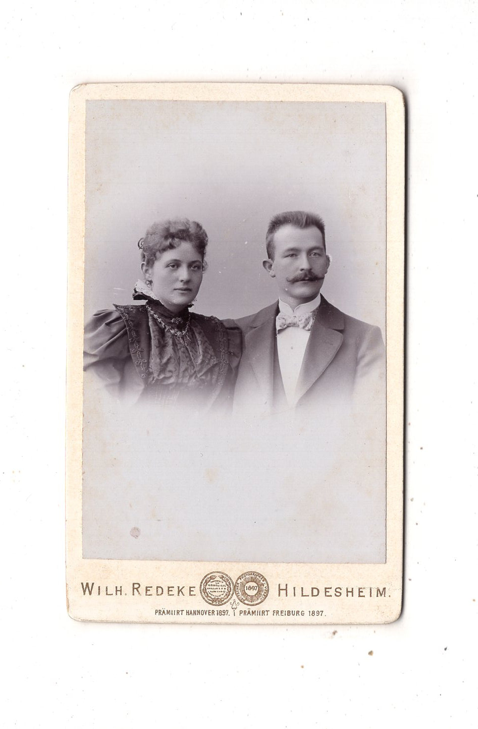 Fotografie Feines Paar - Hildesheim 1890er