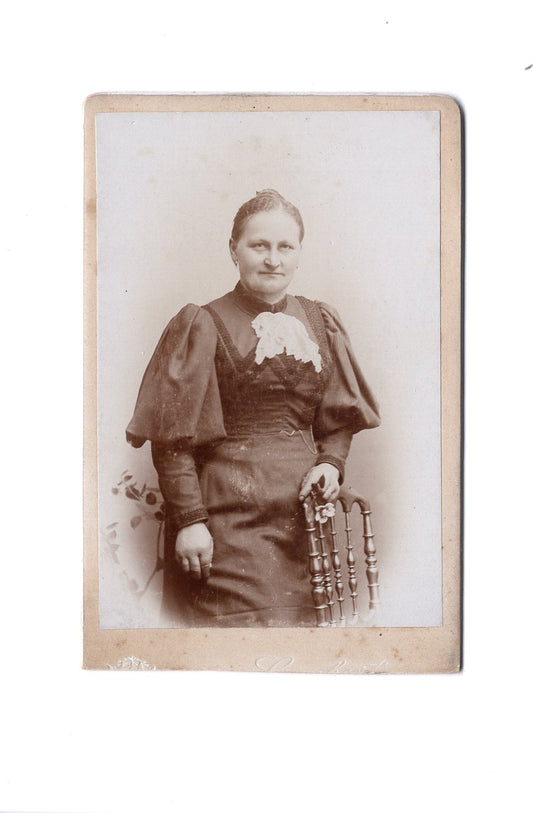 Fotografie Feine Dame - Dresden 1890er