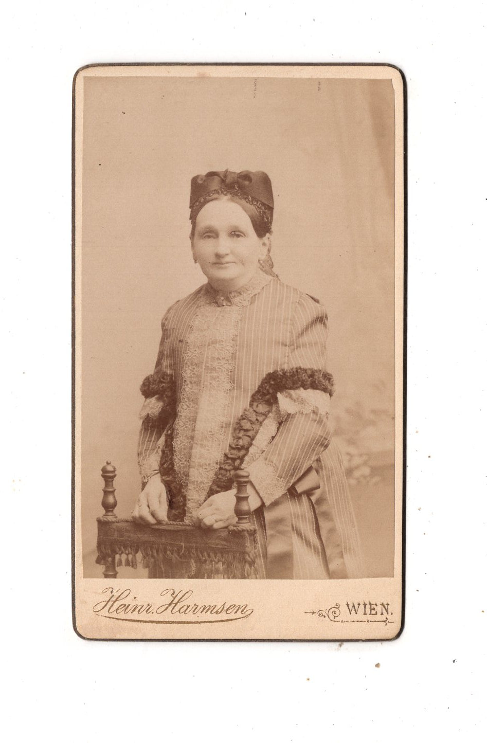 Fotografie Feine Dame - Wien 1880er