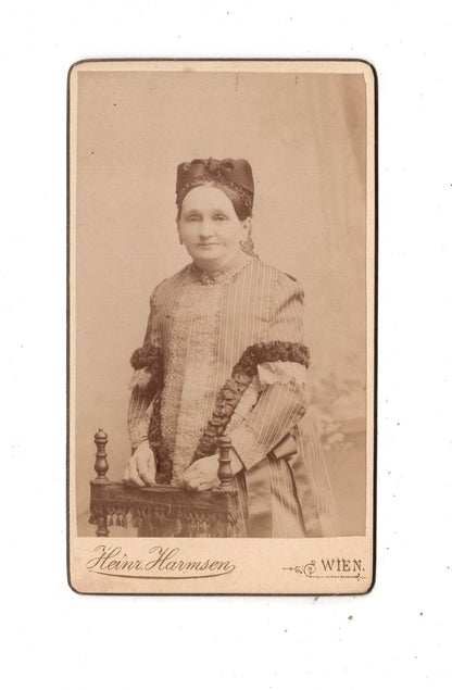 Fotografie Feine Dame - Wien 1880er