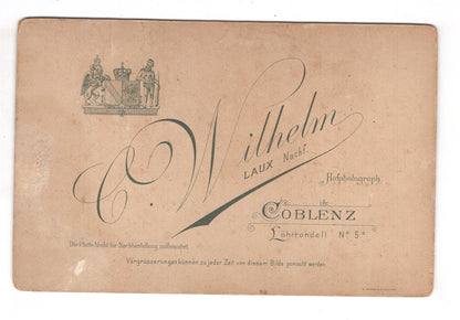 Fotografie Feines Paar - Koblenz 1890er / CAB X-29