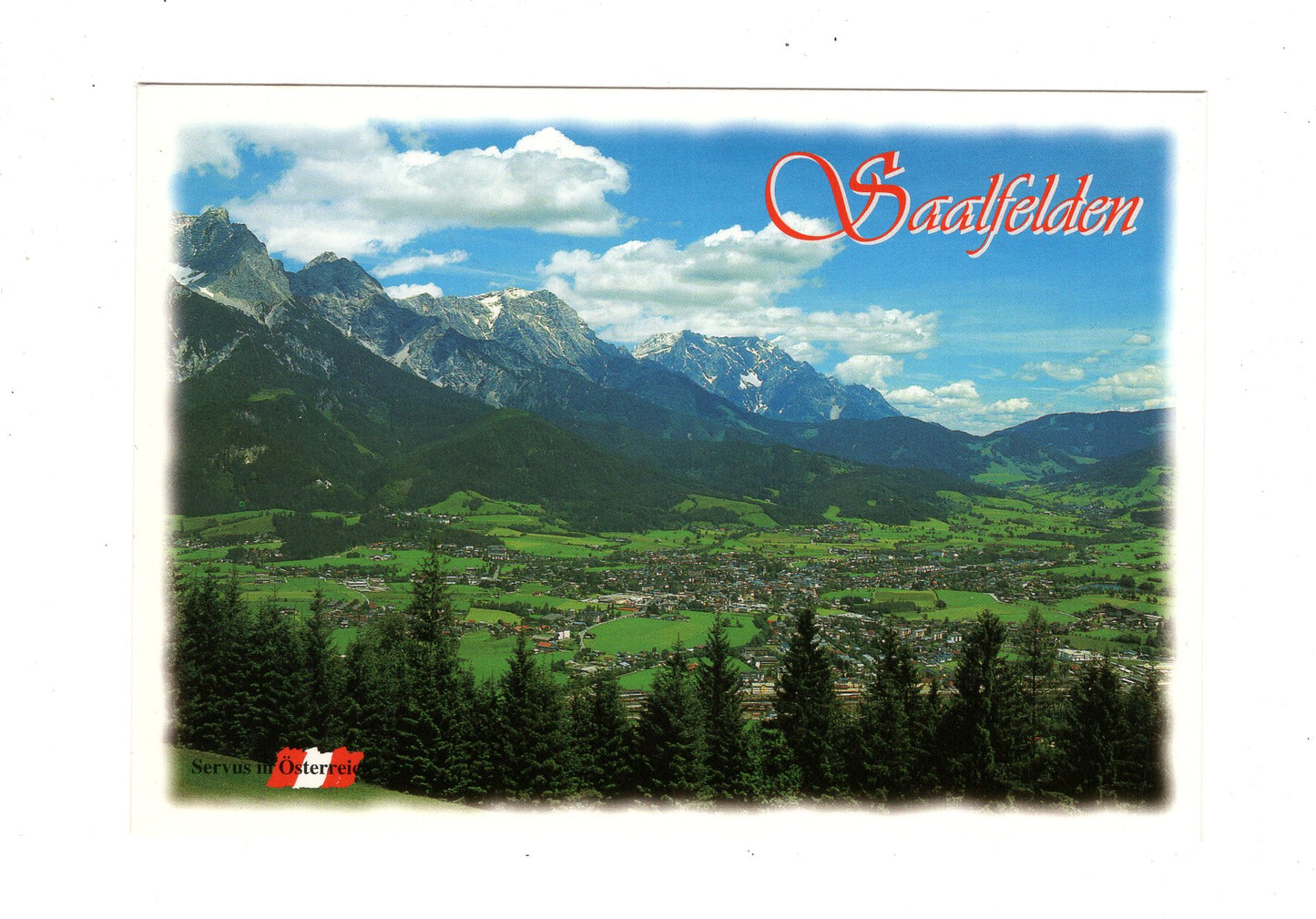 Ansichtskarte Saalfelden / Salzburger Land / Österreich