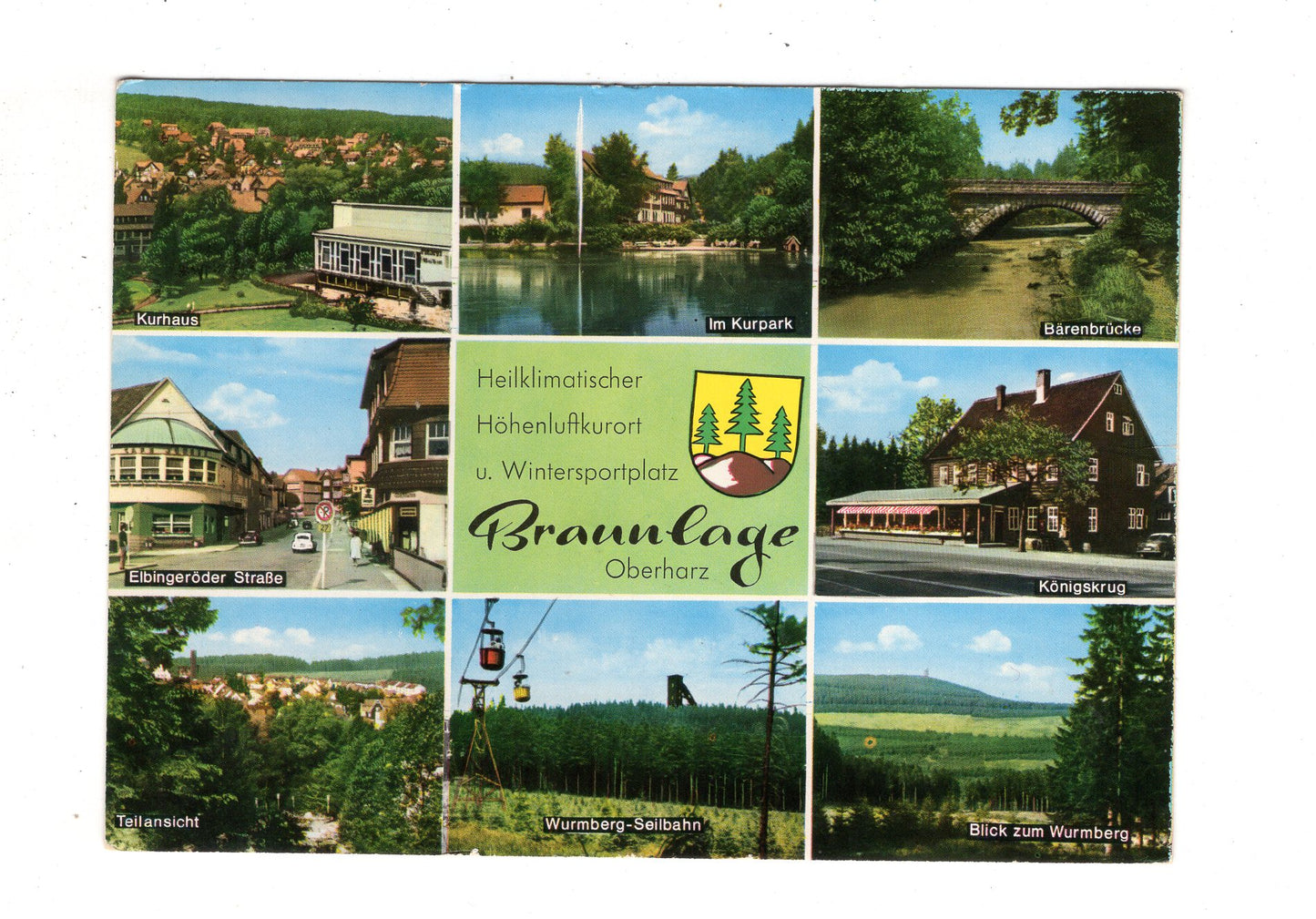Ansichtskarte Braunlage / Oberharz / Bärenbrücke +++ / J1-61
