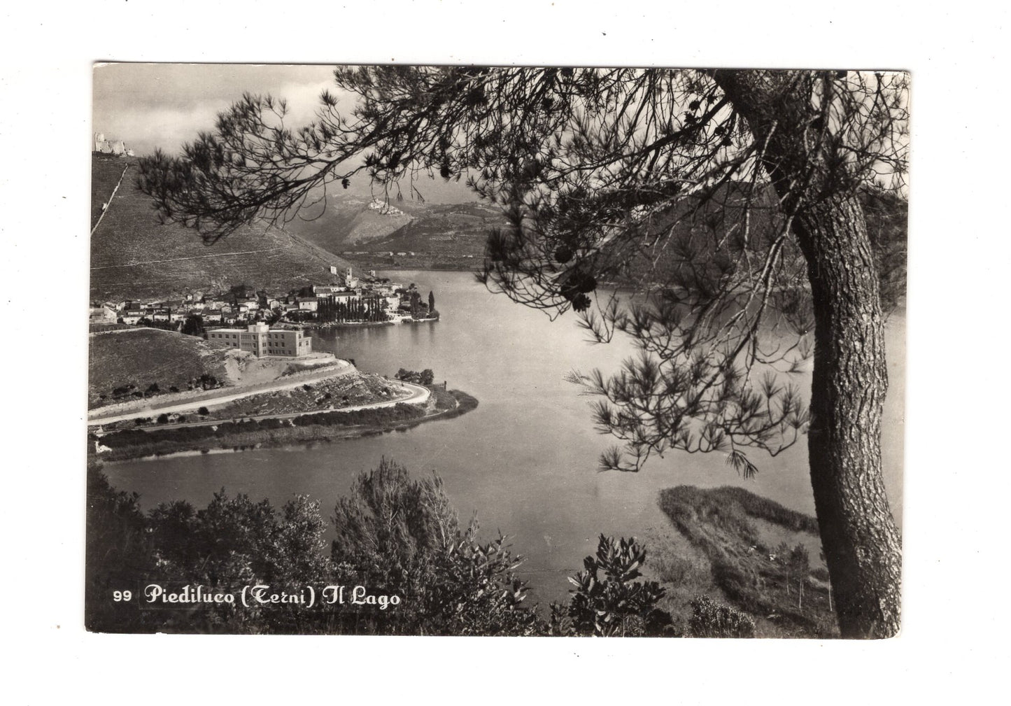 Ansichtskarte Piediluco / Il Lago / Italien / N1-60