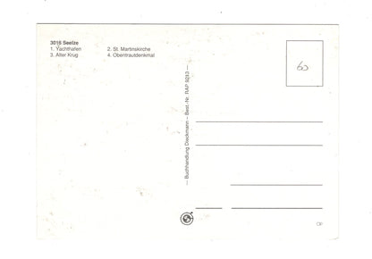 Ansichtskarte Seelze / Yachthafen / Alter Krug +++