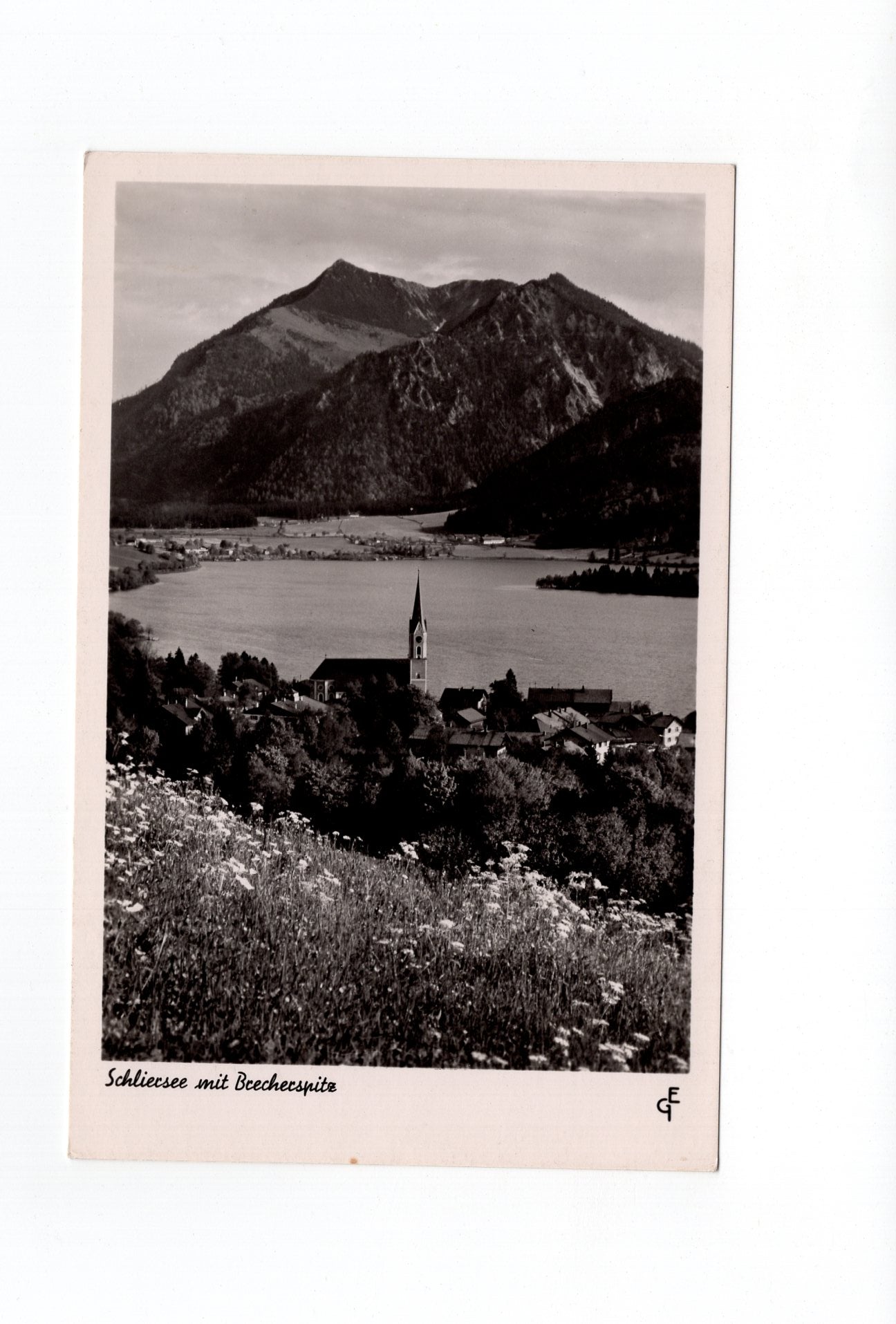 Ansichtskarte Schliersee mit Brecherspitz